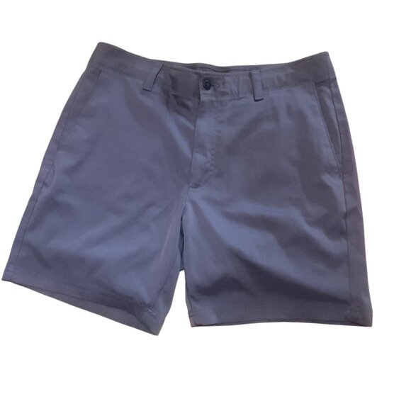 PGA Tour Men's Golf Shorts Classic Gray Flat Front Sz 34 - Picture 3 of 12